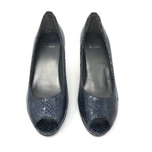 Stuart Weitzman Peep Toe High Heels